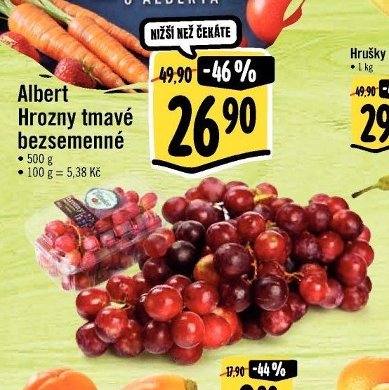 Albert Hrozny tmavé bezsemenné
