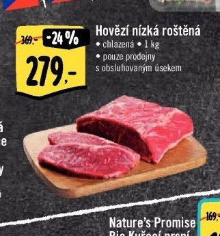 Hovězí nízká roštěná