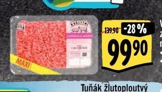 Výrobek z mletého masa mix MAXI