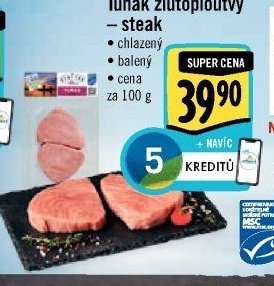 Tuňák žlutoploutvý – steak