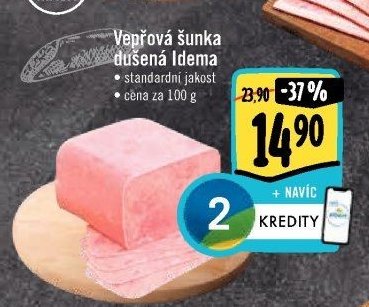 Vepřová šunka dušená Idema
