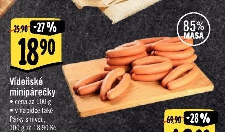 Vídeňské minipárečky