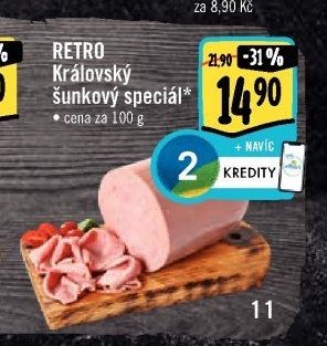 RETRO Královský šunkový speciál*
