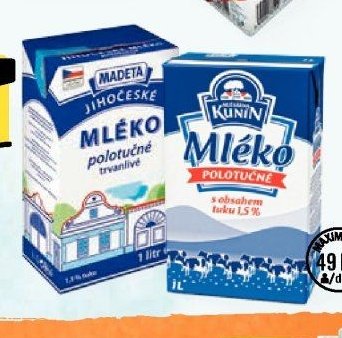 Trvanlivé mléko