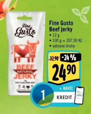 Fine Gusto Beef jerky