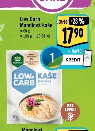 Low Carb Mandlová kaše