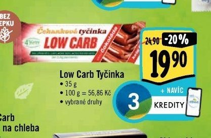 Low Carb Tyčinka
