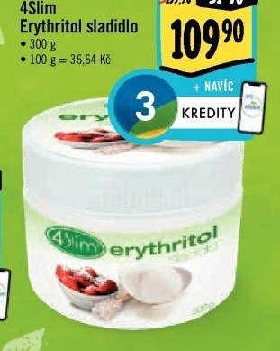 4Slim Erythritol sladidlo