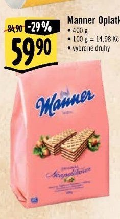 Manner Oplatky