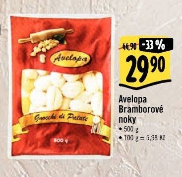 Avelopa Bramborové noky