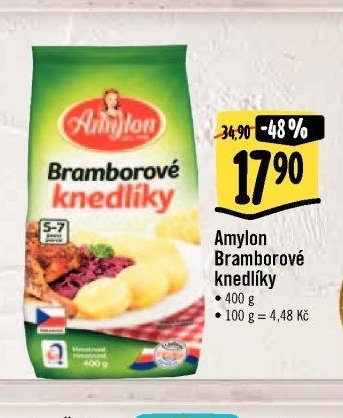 Amylon Bramborové knedlíky