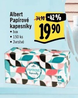 Albert Papírové kapesníky