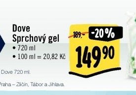 Dove Sprchový gel
