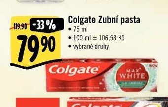 Colgate Zubní pasta (Max White)