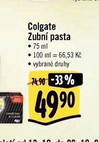 Colgate Zubní pasta (Total)