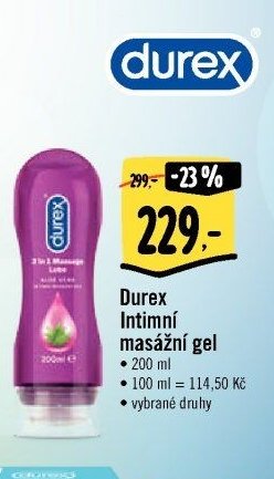 Durex Intimní masážní gel