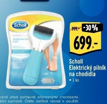 Scholl Elektrický pilník na chodidla