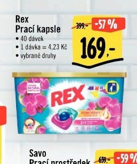 Rex Prací kapsle