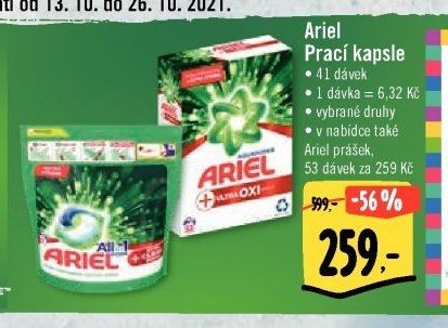 Ariel Prací kapsle