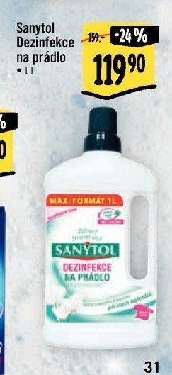Sanytol Dezinfekce na prádlo