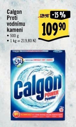 Calgon Proti vodnímu kameni