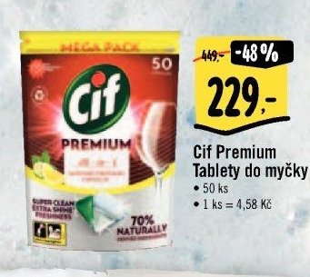 Cif Premium Tablety do myčky