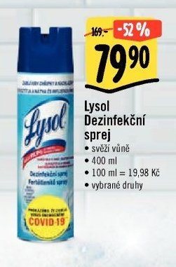 Lysol Dezinfekční sprej