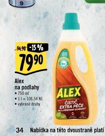 Alex na podlahy