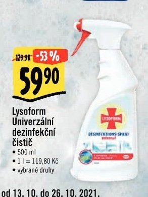 Lysoform Univerzální dezinfekční čistič
