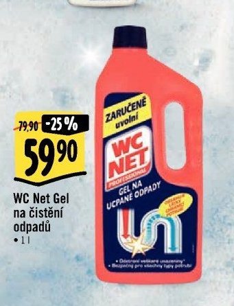 WC Net Gel na čištění odpadů
