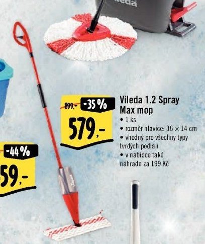 Vileda 1.2 Spray Max mop