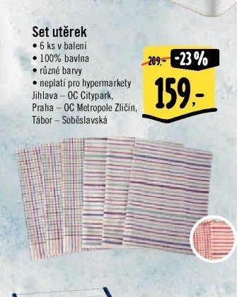 Set utěrek