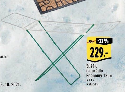Sušák na prádlo Economy 18 m