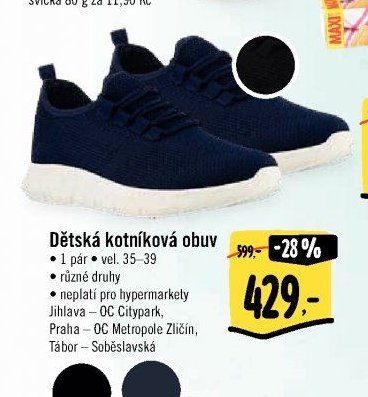 Dětská kotníková obuv