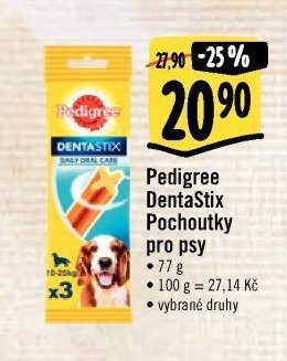 Pedigree DentaStix Pochoutky pro psy