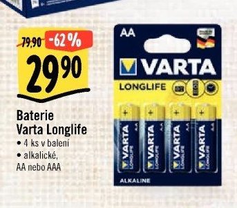 Baterie Varta Longlife