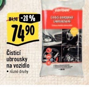 Čisticí ubrousky na vozidlo