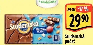 Čokoláda Studentská pečeť Orion