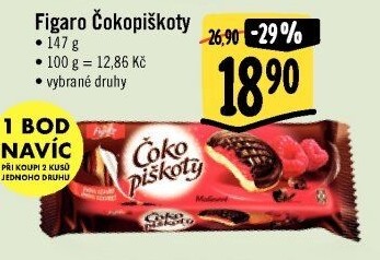 Čokopiškoty Figaro
