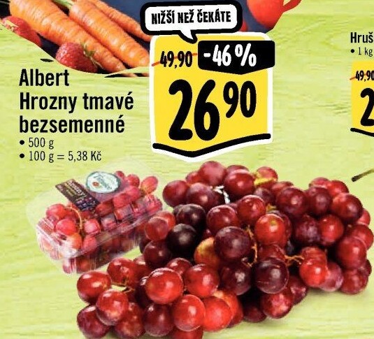 Hrozny tmavé bezsemenné Albert