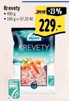 Krevety mražené Mylord