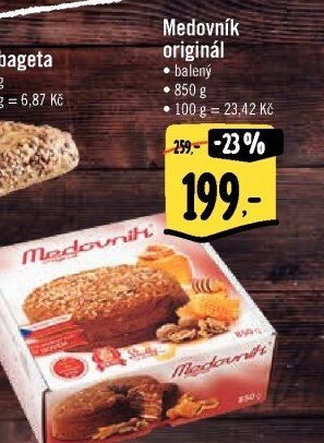 Medovník Original - Albert akcniletaky.com