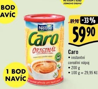 Nápoj instantní obilninový Caro Nestlé