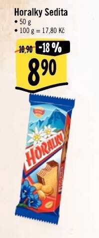 Oplatky Horalky Sedita