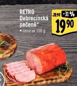 Pečeně debrecínská Albert Retro