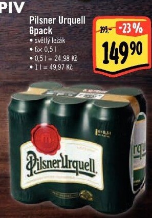 Pivo Pilsner Urquell