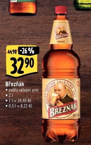 Pivo světlé výčepní 10° Březňák