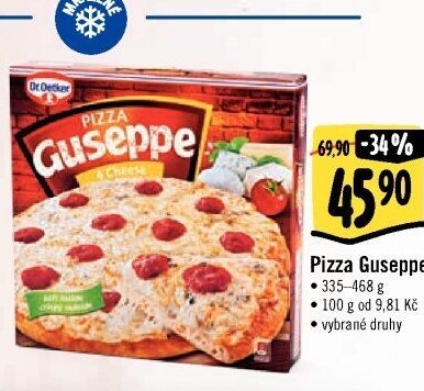 Pizza mražená Guseppe Dr. Oetker