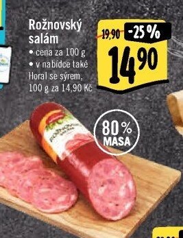 Salám rožnovský Krásno