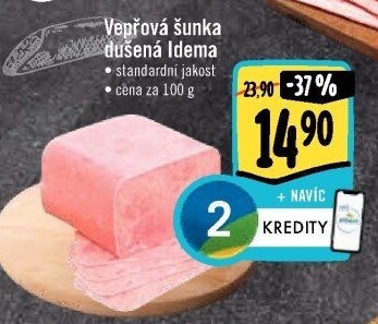 Šunka vepřová dušená standard Idema